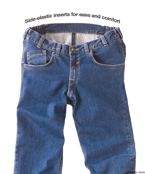 Wheelchair Jeans For Men - Quality Soft Denim Style Jeans For Wheelchair Users