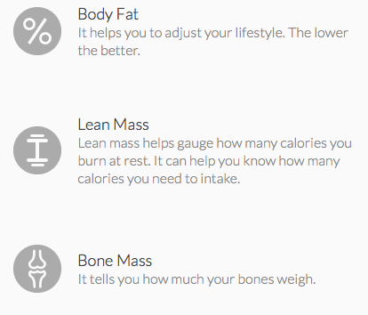 CORE Wireless Body Composition Scale