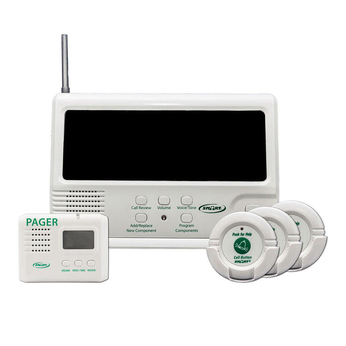 Clinic Central Monitoring Unit with 3 x Call Buttons & Pager