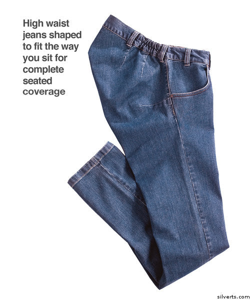 Wheelchair Jeans For Men - Quality Soft Denim Style Jeans For Wheelchair Users